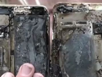 Cosplay de Samsung? Oito Apple iPhones entram em combustão espontânea 
