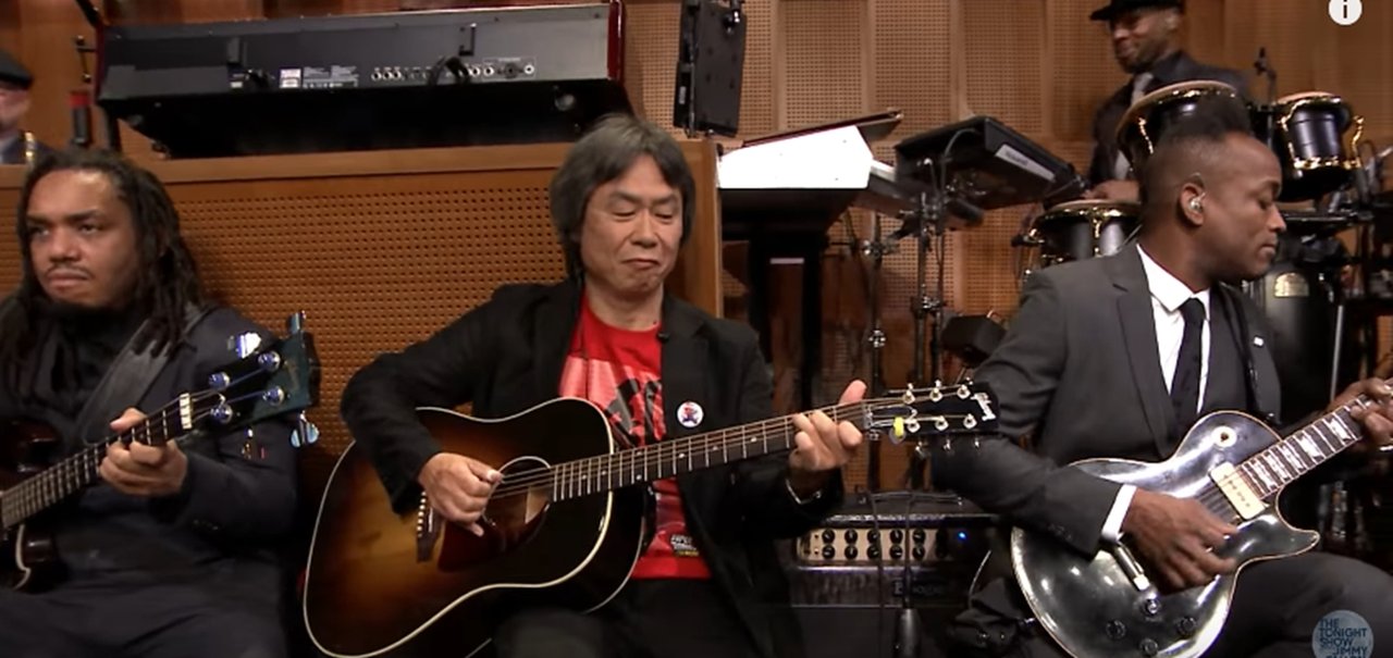 Super Mario Run: novo gameplay e Miyamoto musicalizando no Jimmy Fallon!