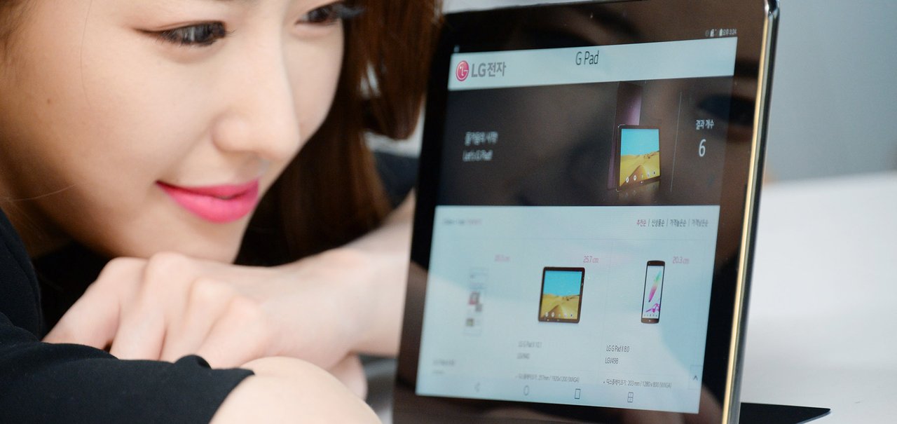 É oficial! Tablet LG G Pad III de 10 polegadas é lançado na Coreia do Sul