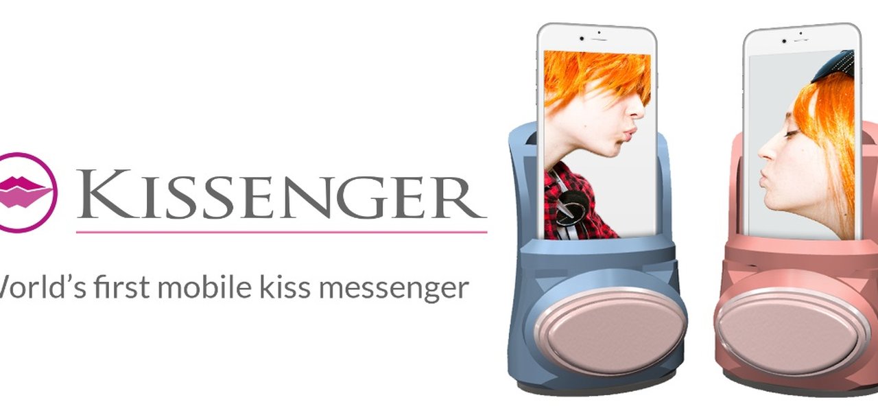 Kissenger: gadget bizarro promete encurtar distâncias em 'beijos virtuais'