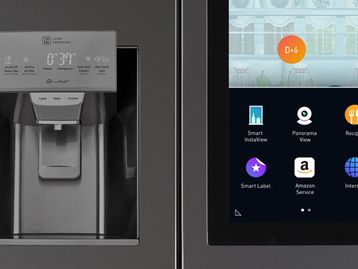 Geladeira inteligente da LG com tela de 29 polegadas é destaque na CES 2017