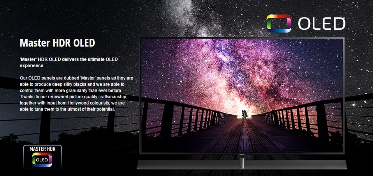 Panasonic lança TV OLED bem fininha para competir com a LG OLED 