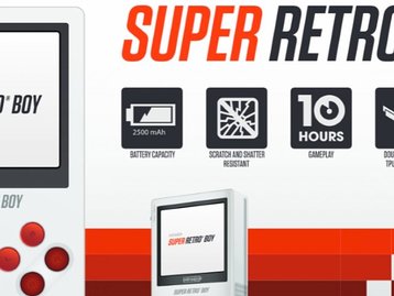 Super Retro Boy adapta o portátil aos padrões atuais da indústria