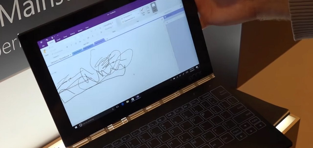 Hands On: Lenovo Yoga Book, o notebook sem teclado [vídeo] 