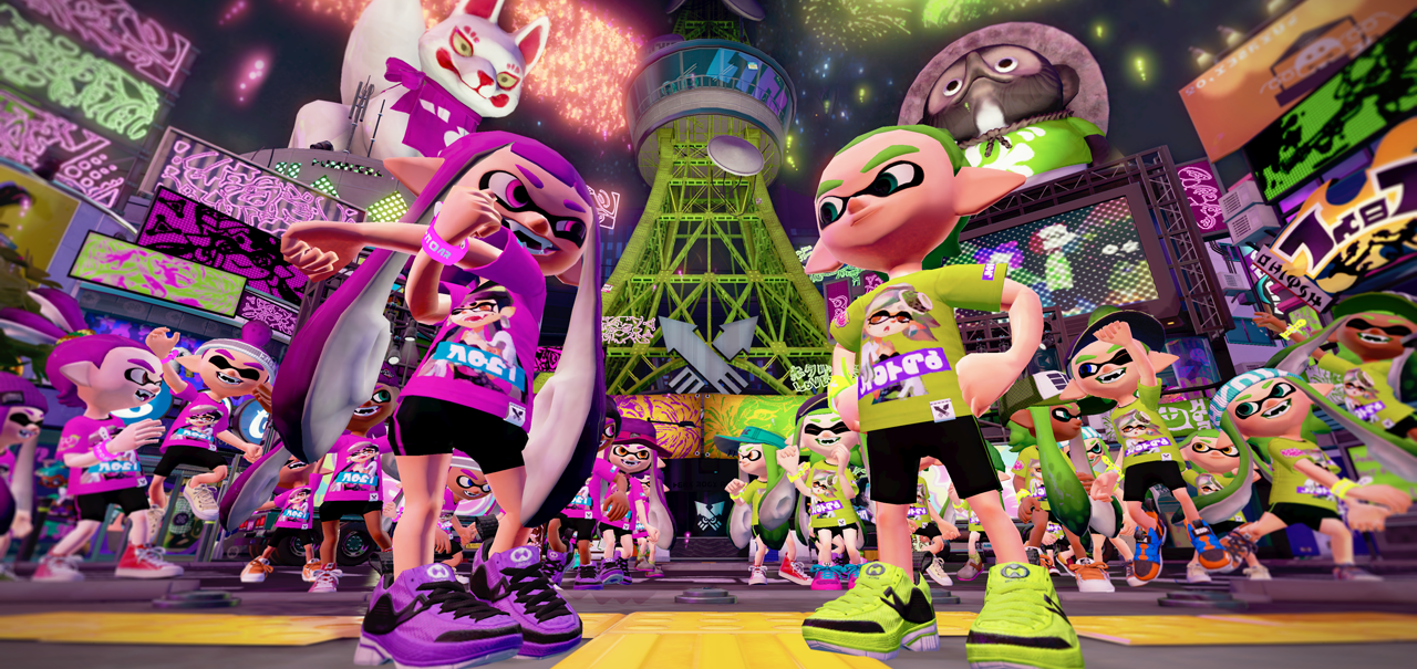 Splatoon 2 é anunciado para o Nintendo Switch com muito conteúdo novo