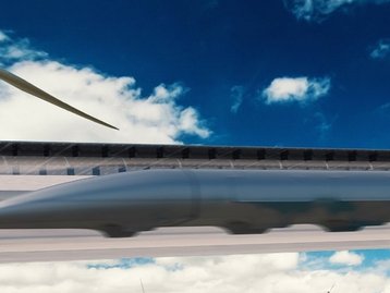 O HTT, o trem flutuante que corre a 1.100 km/h, entrará em fase de testes
