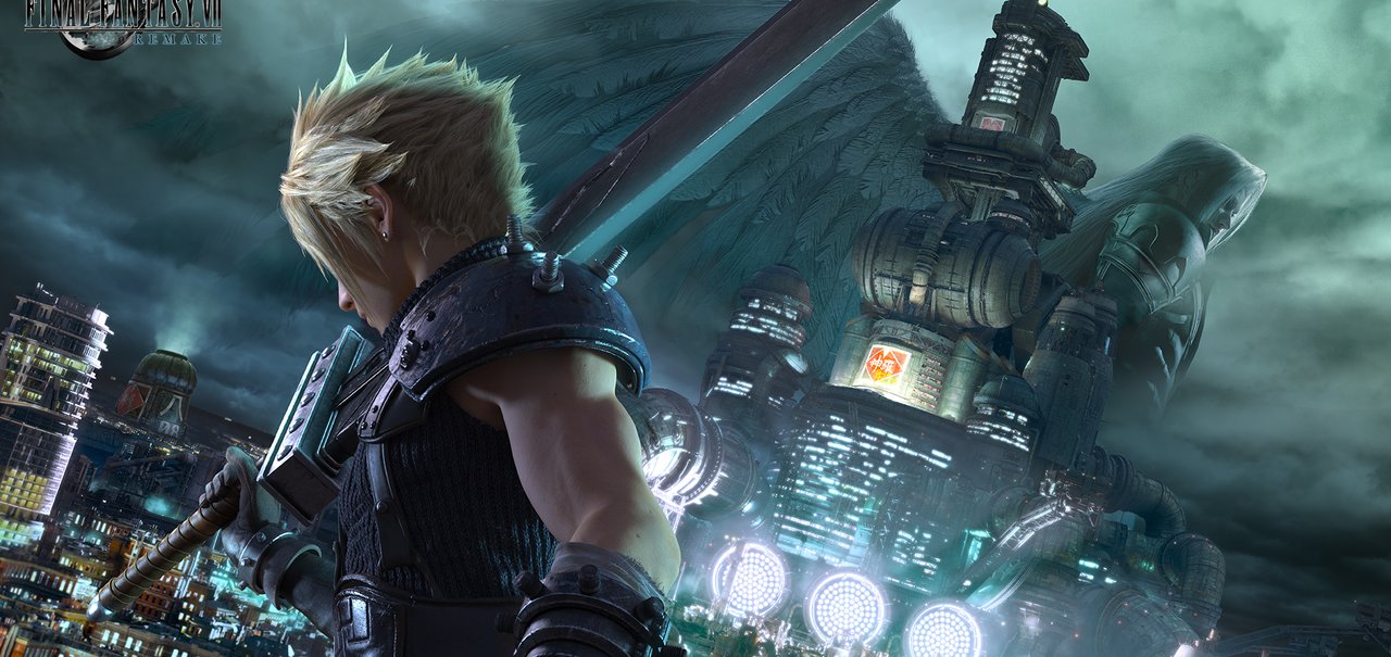 Final Fantasy 7 Remake ganha nova imagem mostrando tom sombrio e Sephiroth