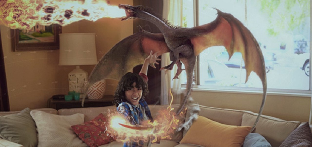 Vaza primeira imagem do protótipo de realidade aumentada Magic Leap