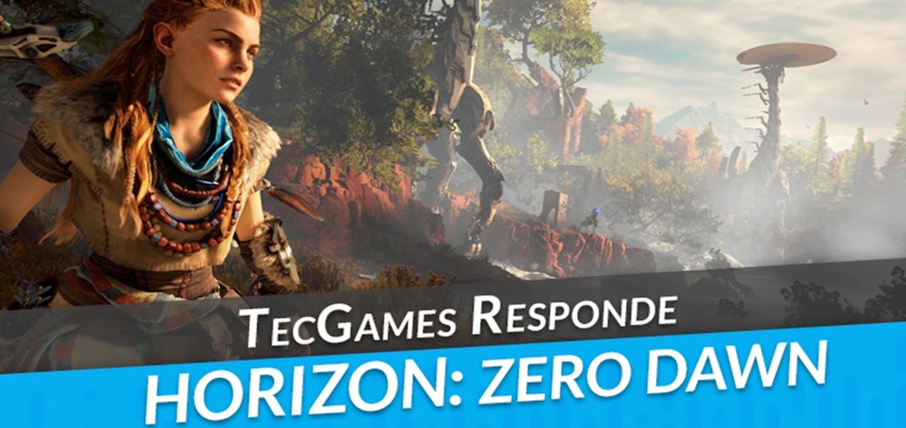 Horizon Zero Dawn: tamanho do mundo, armas, atividades? Faça sua pergunta!