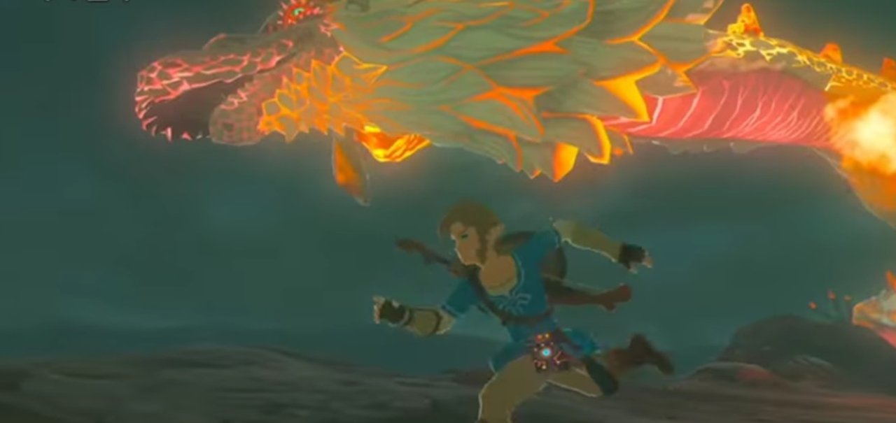 Alguém disse Volvagia? Veja novo inimigo em Zelda: Breath of the Wild