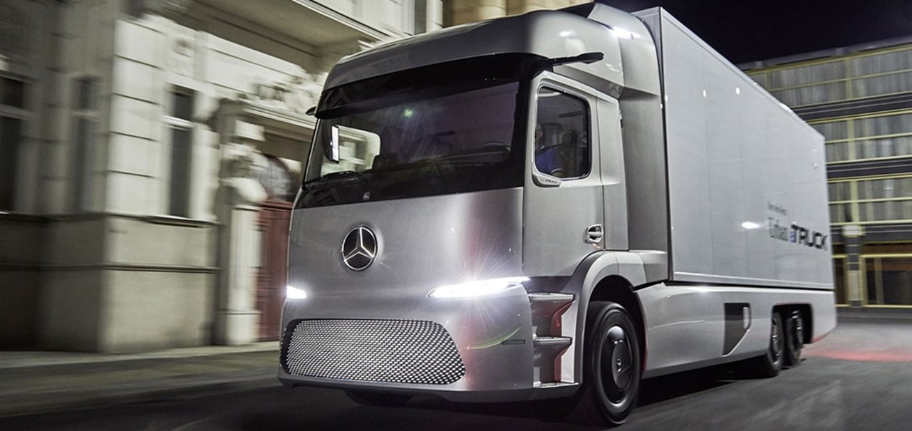 Com cara nova, caminhão elétrico da Mercedes está pronto para as ruas