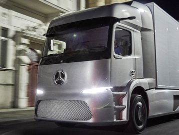 Com cara nova, caminhão elétrico da Mercedes está pronto para as ruas