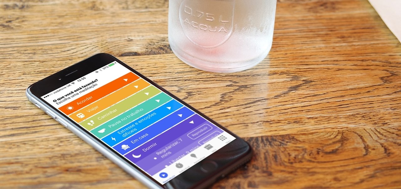 Precisando relaxar? Novo app promete ajudar você a meditar sozinho