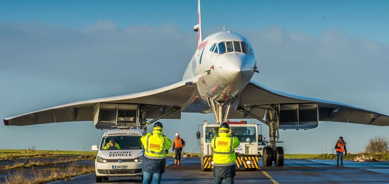 Último Concorde a ser construído é movido pela primeira vez em 13 anos