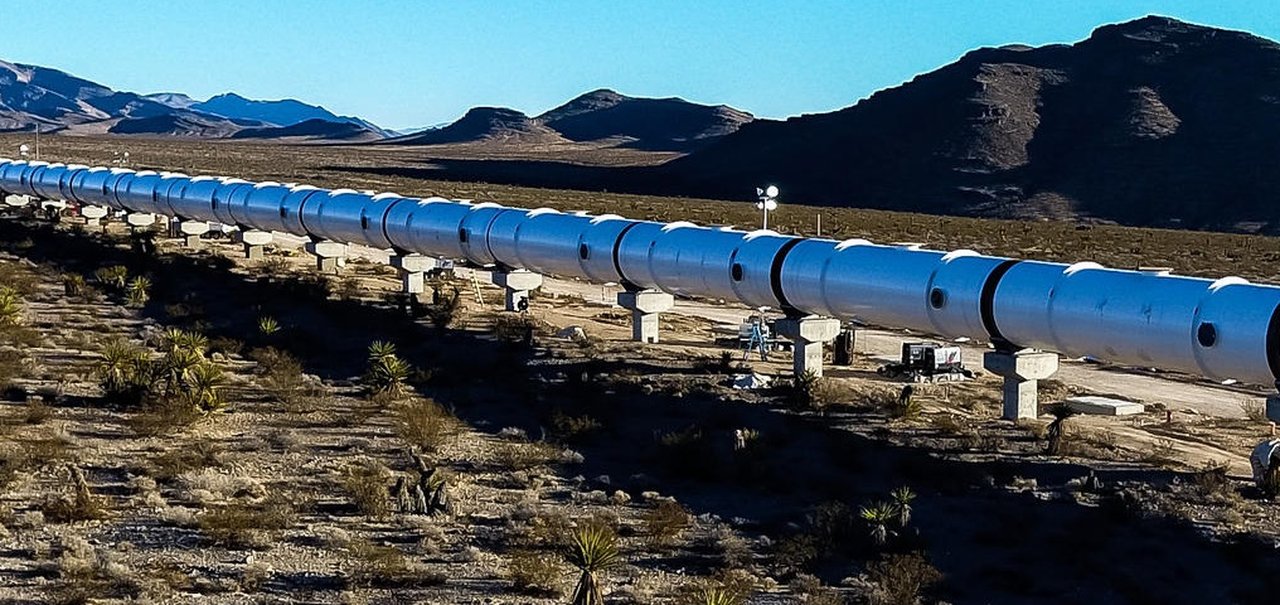 Hyperloop mostra fotos da sua primeira 'pista de testes reais'