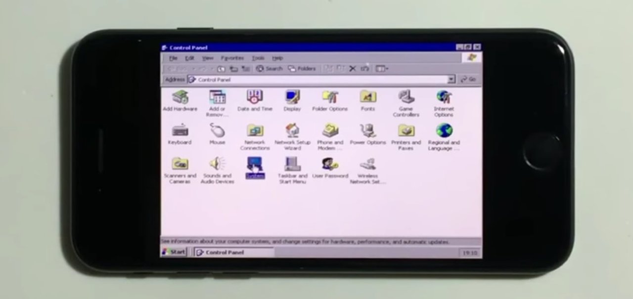 Sim, é possível! Hacker mostra Windows XP rodando em um iPhone 7