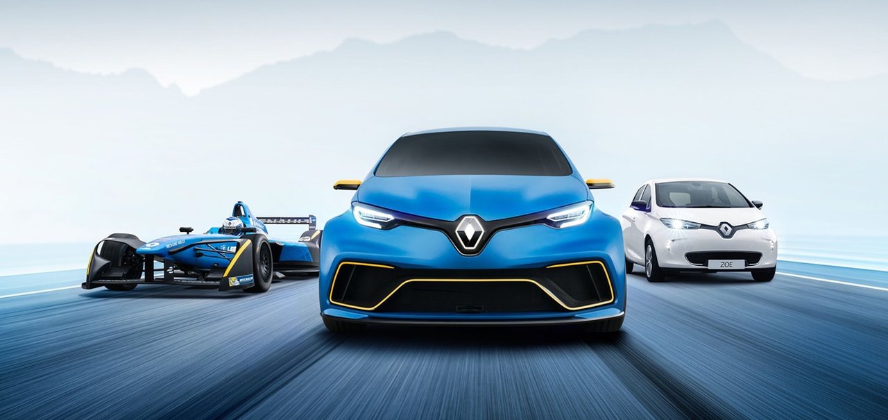 Novo conceito do Renault Zoe E-Sport é animal, mas não é pro seu bico