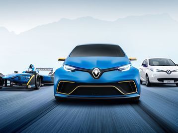 Novo conceito do Renault Zoe E-Sport é animal, mas não é pro seu bico