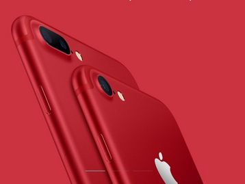 Apple anuncia edição especial vermelha do iPhone 7
