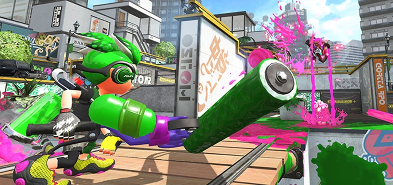 Que tal assistir a uma hora e meia de gameplay fresquinho de Splatoon 2?