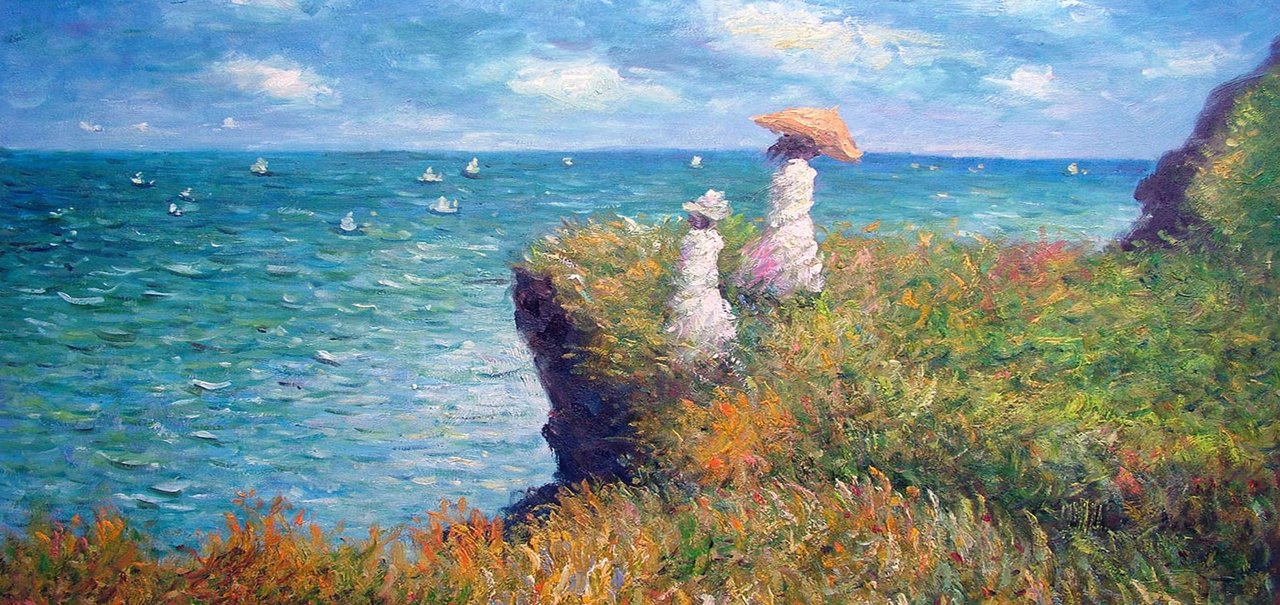 O Prisma reverso: veja a IA que transforma quadros de Monet em fotos reais