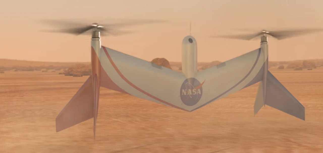 NASA está criando drones especiais para voar e mapear a superfície de Marte