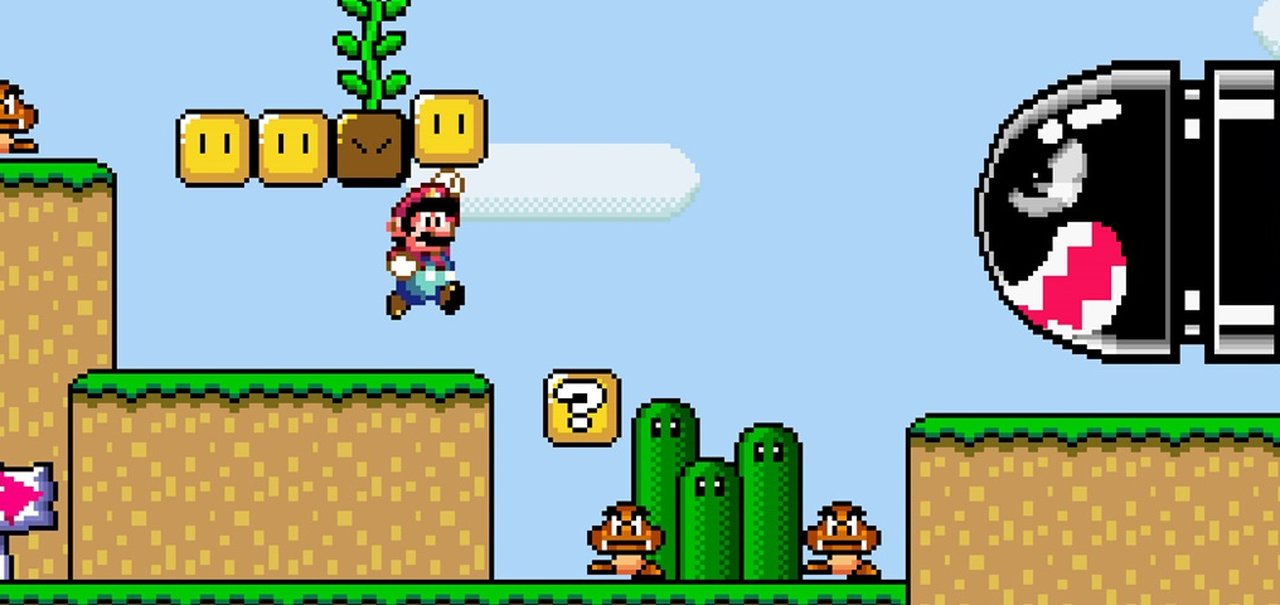 Balinha é coisa do passado: a moda agora é Uber com Super Mario World