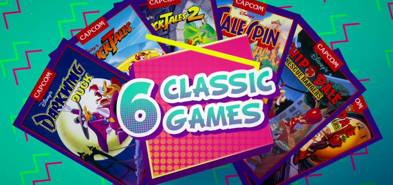 Sessão nostalgia: The Disney Afternoon Collection é lançado e traz 6 jogos