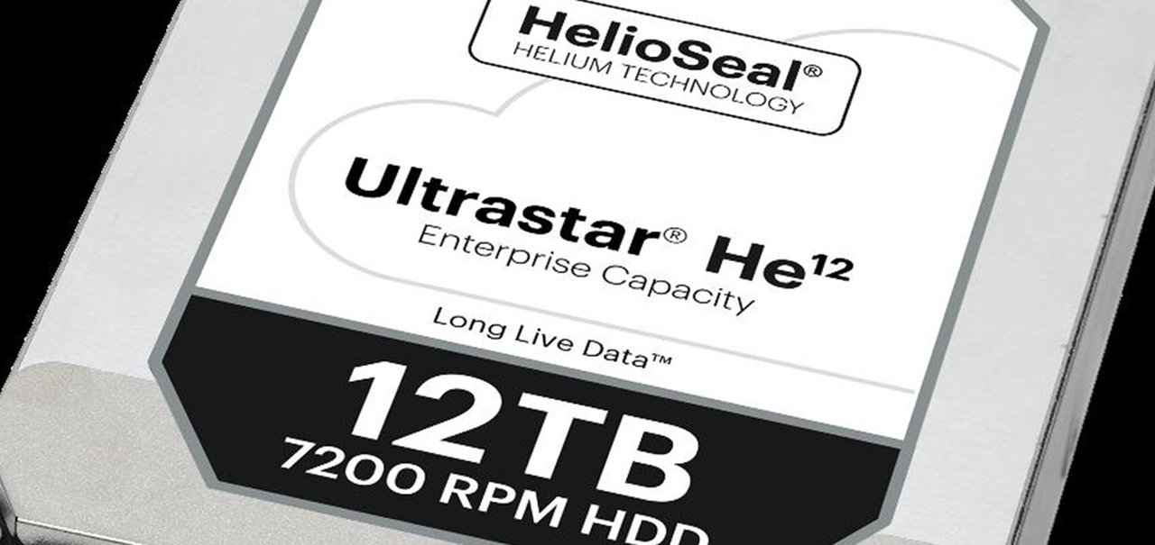 Western Digital inícia vendas do Ultrastar He12, HD de 12TB