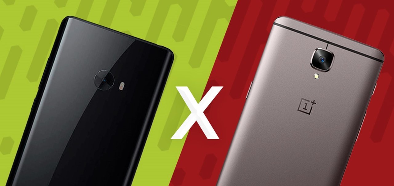 Comparativo: Xiaomi Mi Note 2 vs. OnePlus 3T