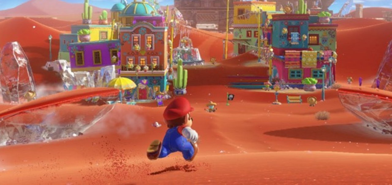 Vídeo mostra algumas das áreas presentes em Super Mario Odyssey