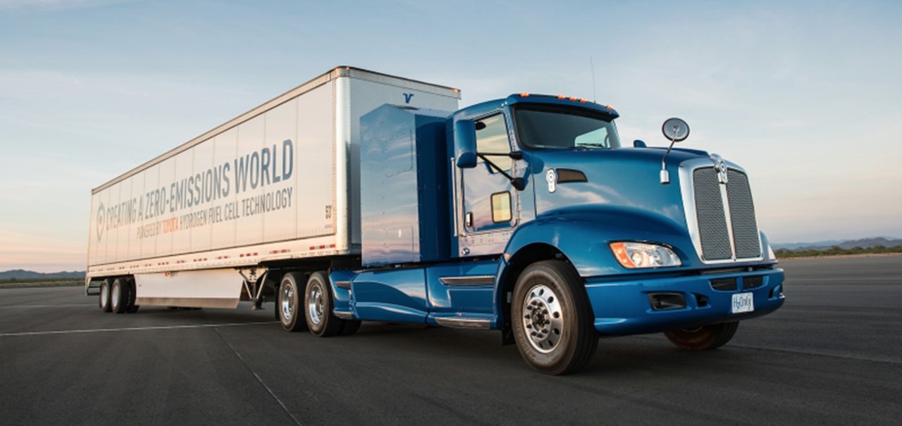 O mais novo grande projeto da Toyota? Um caminhão movido a hidrogênio