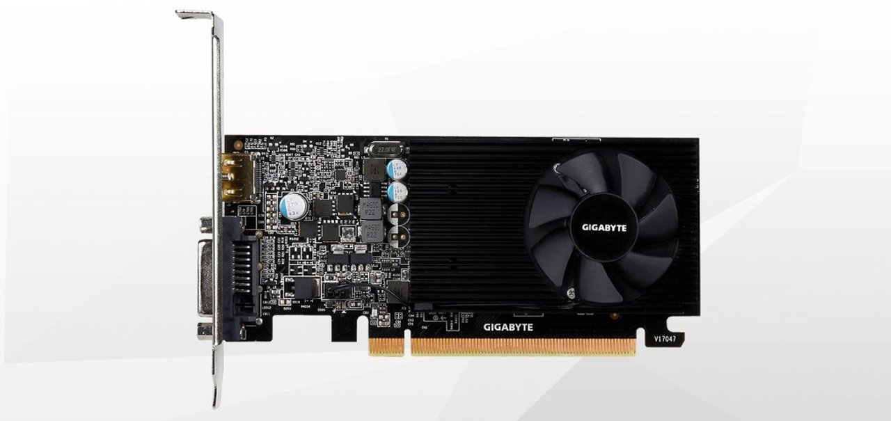 GIGABYTE revela três placas de vídeo GeForce GT 1030