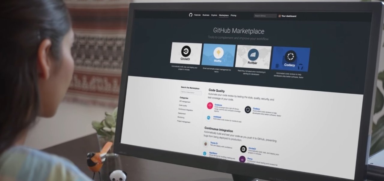 Novo Github Marketplace ajuda desenvolvedores a achar ferramentas úteis