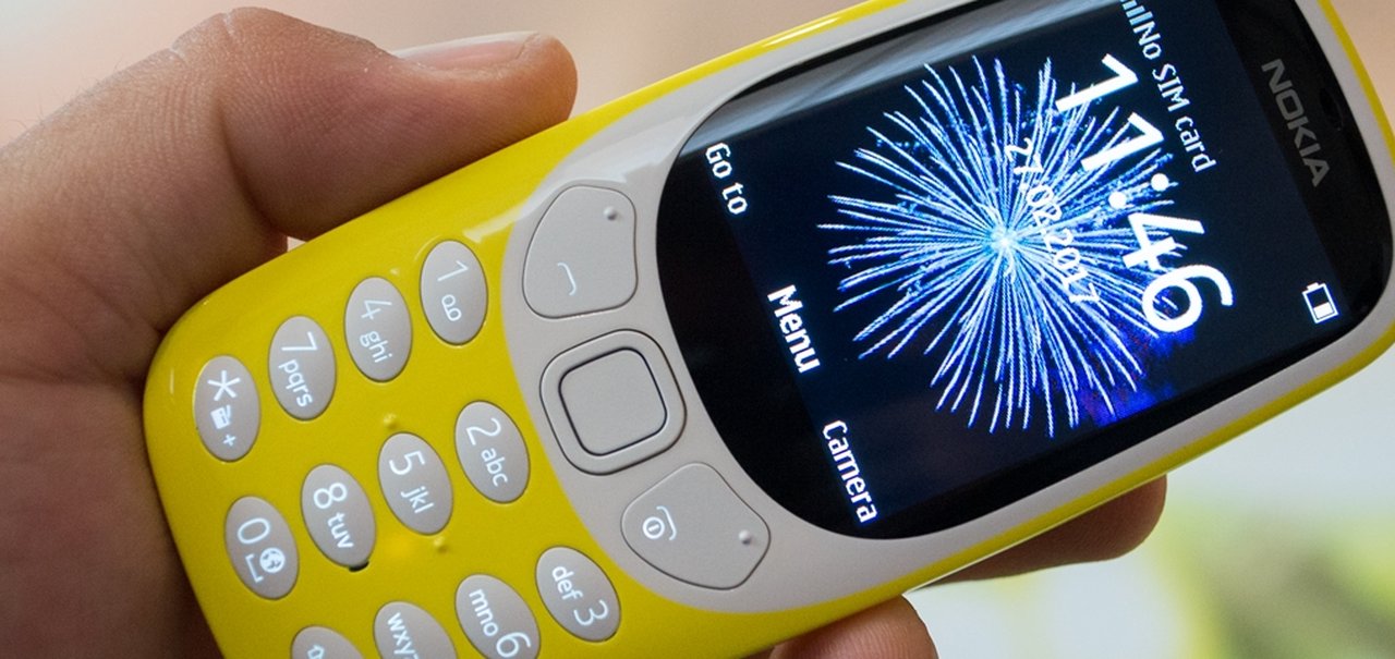 O indestrutível voltou! Nokia 3310 ganha seus primeiros reviews