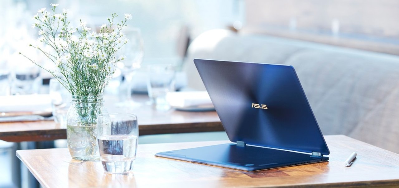 O ZenBook Flip S da ASUS é um laptop conversível extremamente fino