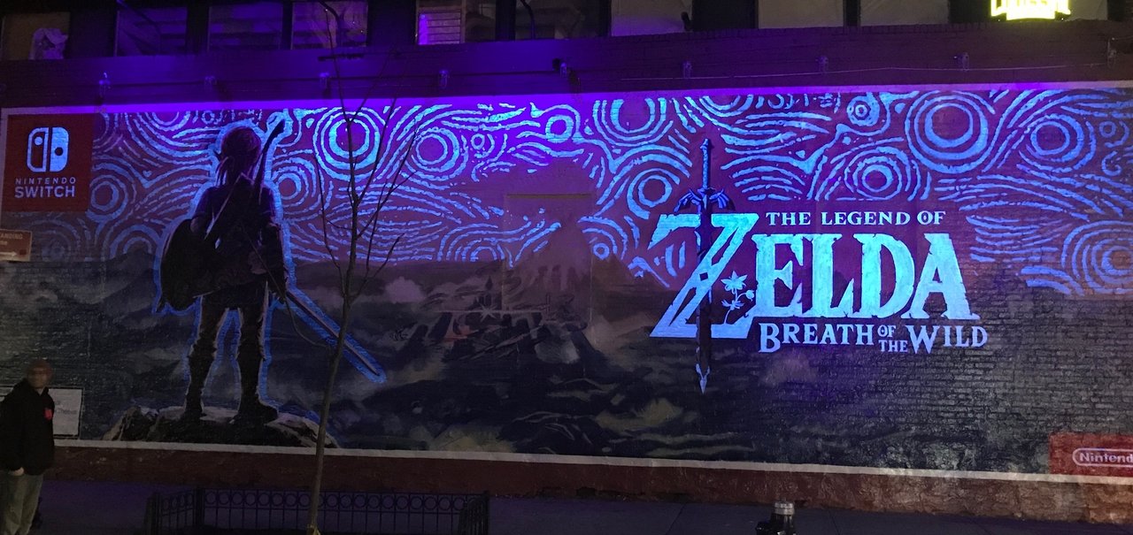 Até o outdoor de Breath of the Wild é uma propaganda linda de ver [vídeo]