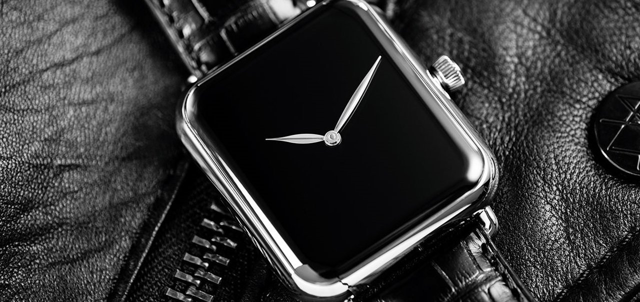 Clone caro? Relógio de R$ 88 mil tem visual de Apple Watch e alma mecânica