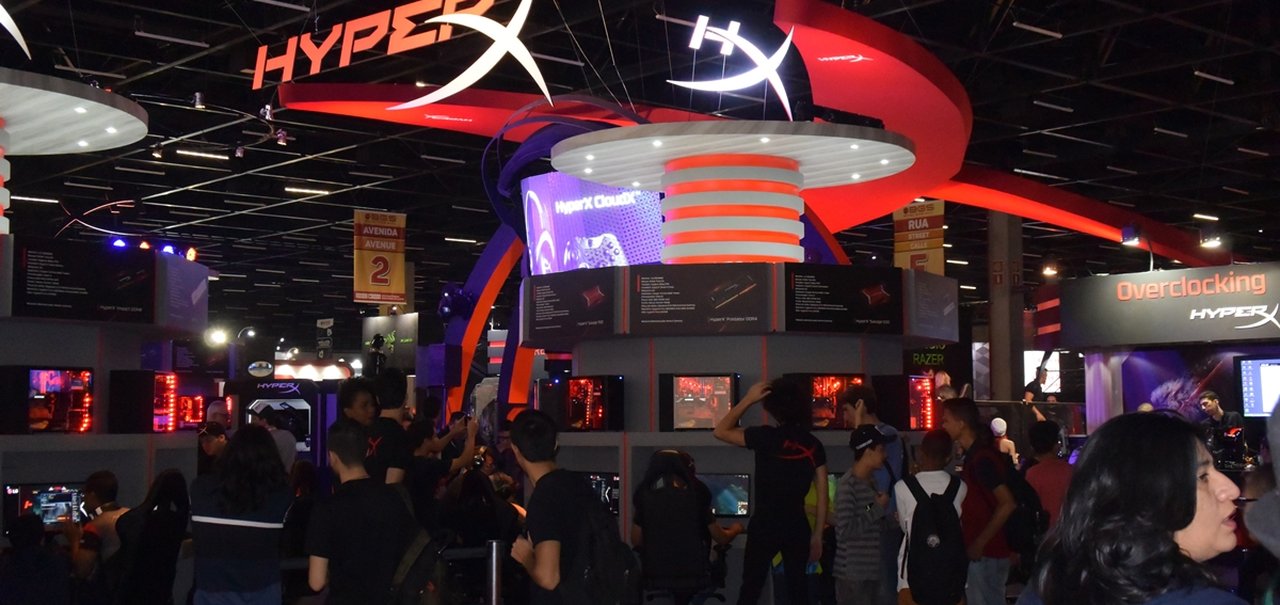 HyperX confirma patrocínio da Brasil Game Show 2017 e terá estande de 500m²