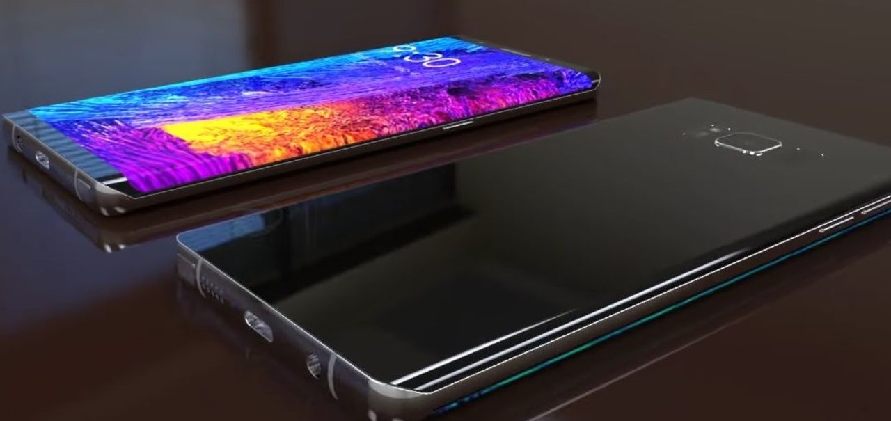 Galaxy Note 8 deve trazer a mesma tela Infinity Display do S8 e do S8+