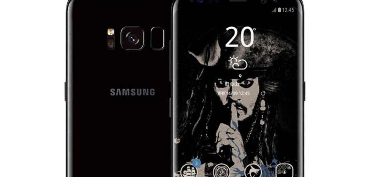 Samsung não desiste e quer te empurrar o Galaxy S8 Piratas do Caribe