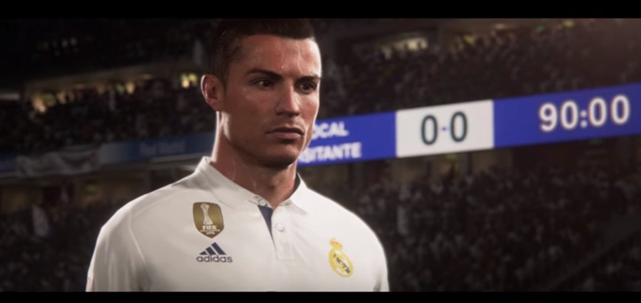 Cristiano Ronaldo é o escolhido para estampar capa mundial de FIFA 18