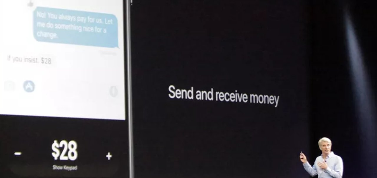 iMessage do iOS 11 terá função para enviar e receber dinheiro por mensagens
