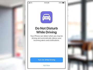 Apple também quer ajudar você a largar seu telefone enquanto dirige