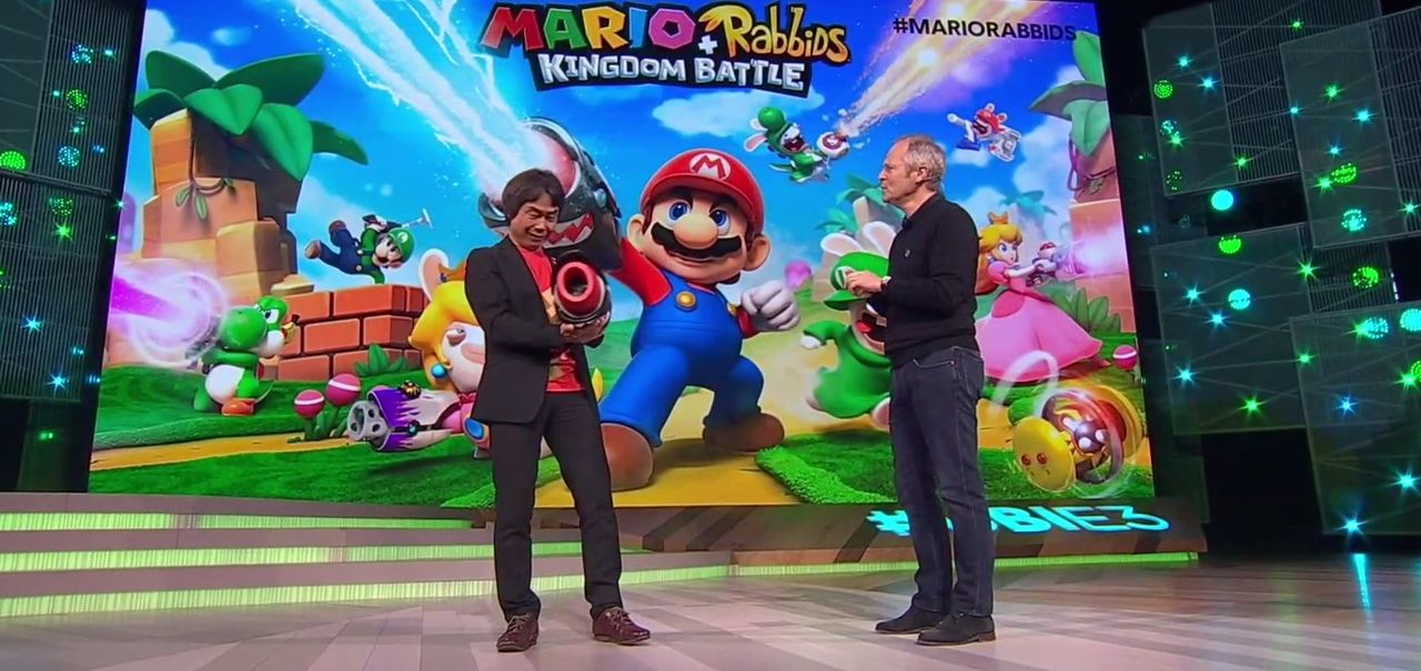 Mario + Rabbids: Kingdom Battle é revelado na E3 e parece Mario com XCOM