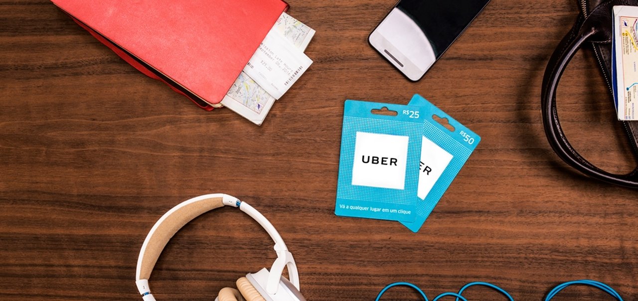 Compre um voucher: Uber vende vales-presente físicos em lojas brasileiras