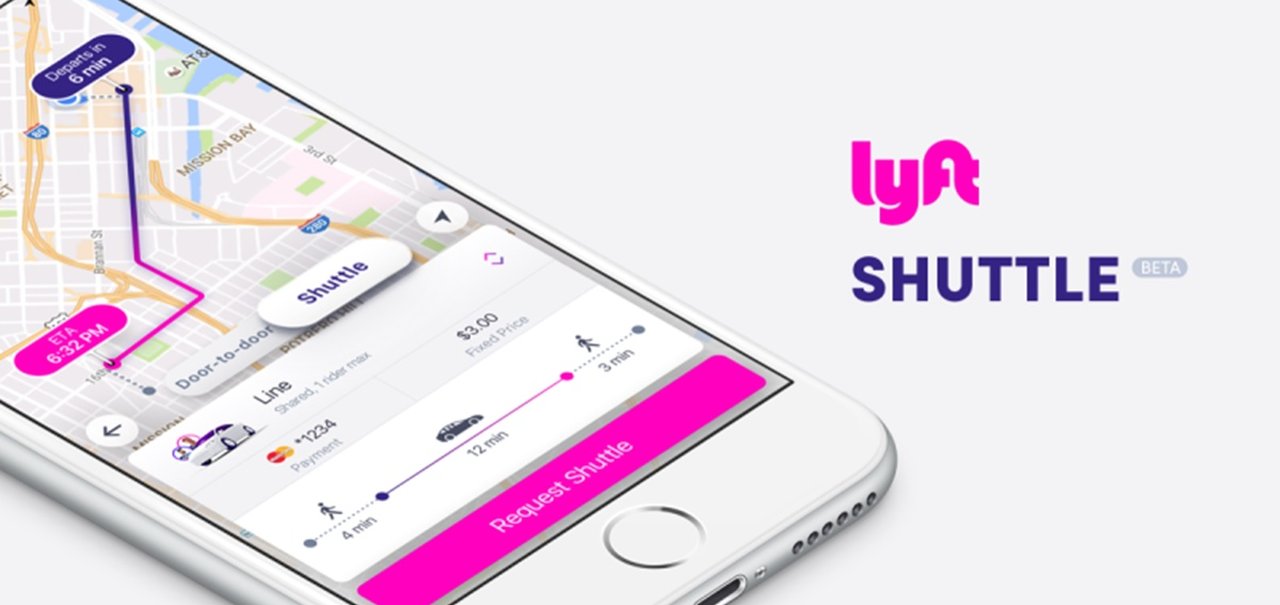 Lyft lança novo serviço de transporte: o Lyft Shuttle