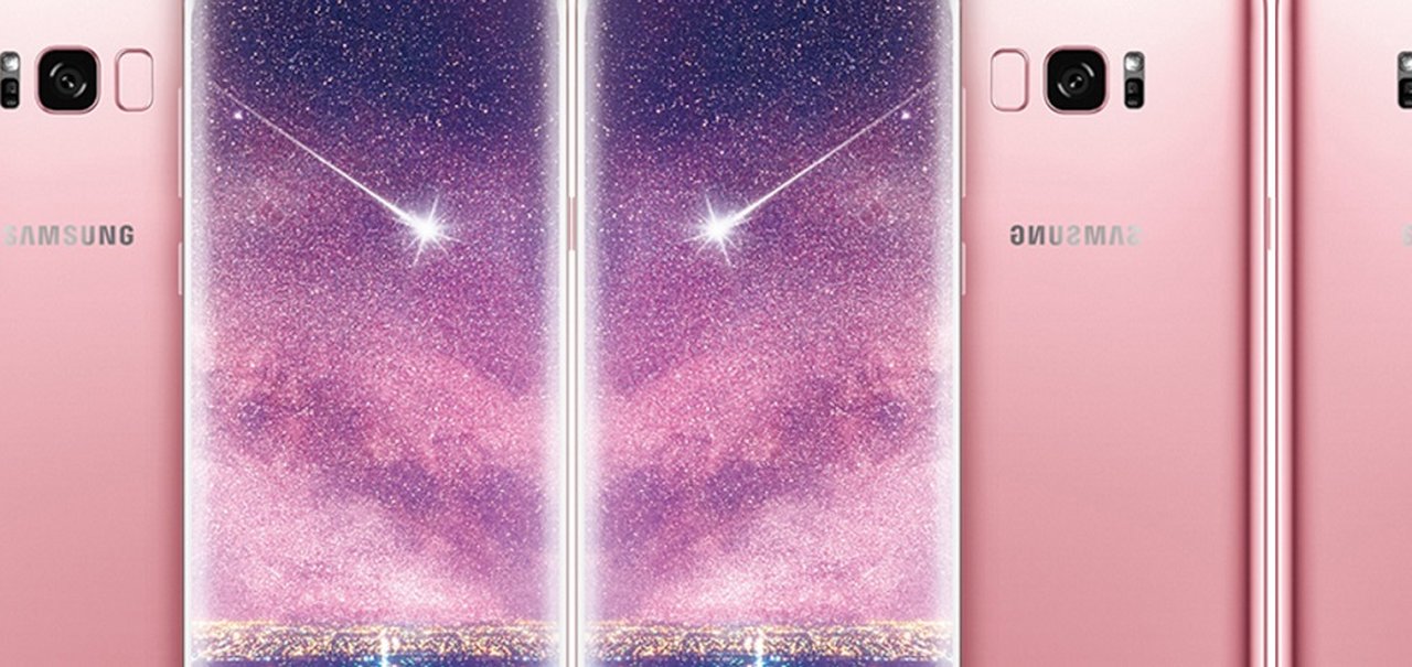 Samsung lança Galaxy S8+ na cor rosa pink — mas ele está bem longe de você