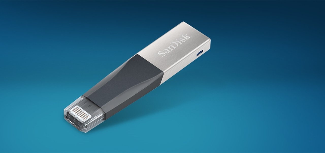 SanDisk lança versão compacta do pendrive iXpand Mini para iDevices