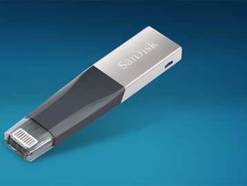 SanDisk lança versão compacta do pendrive iXpand Mini para iDevices